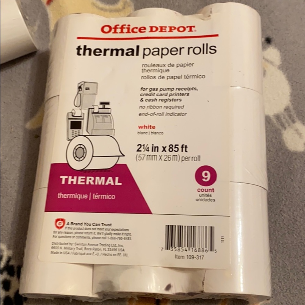 Receipt paper